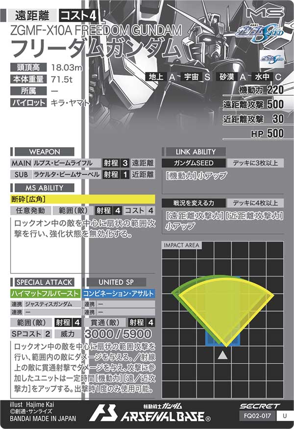 フリーダムガンダム