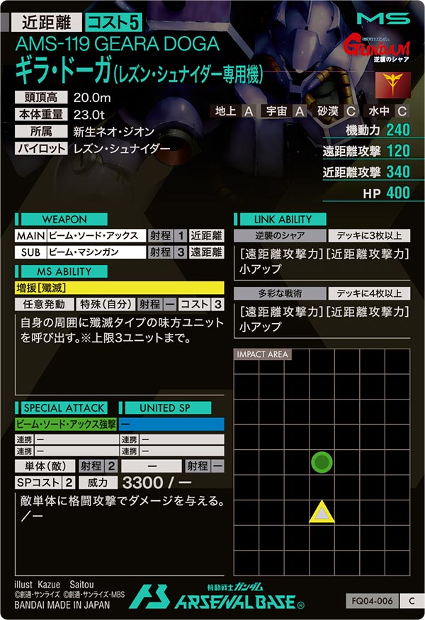 ギラ・ドーガ(レズン・シュナイダー専用機)