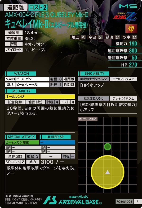 キュベレイMk-Ⅱ(エルピー・プル専用機)