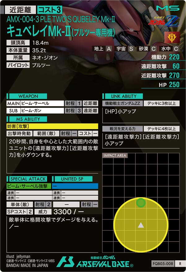 キュベレイMk-Ⅱ(プルツー専用機)