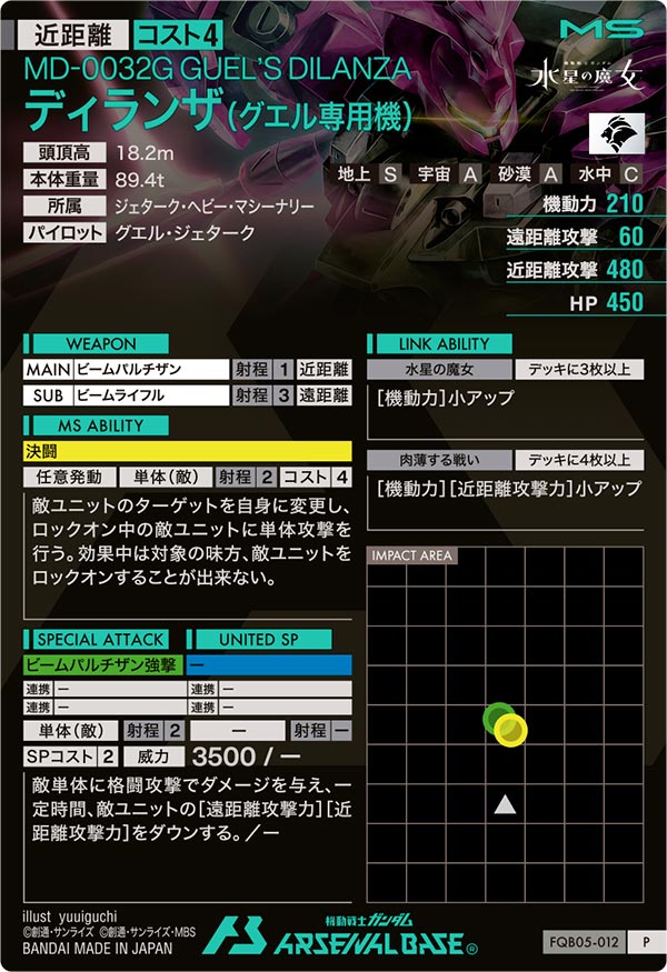 ディランザ(グエル専用機)