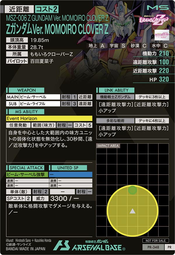 ZガンダムVer. MOMOIRO CLOVER Z