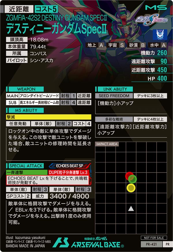 デスティニーガンダムSpecⅡ