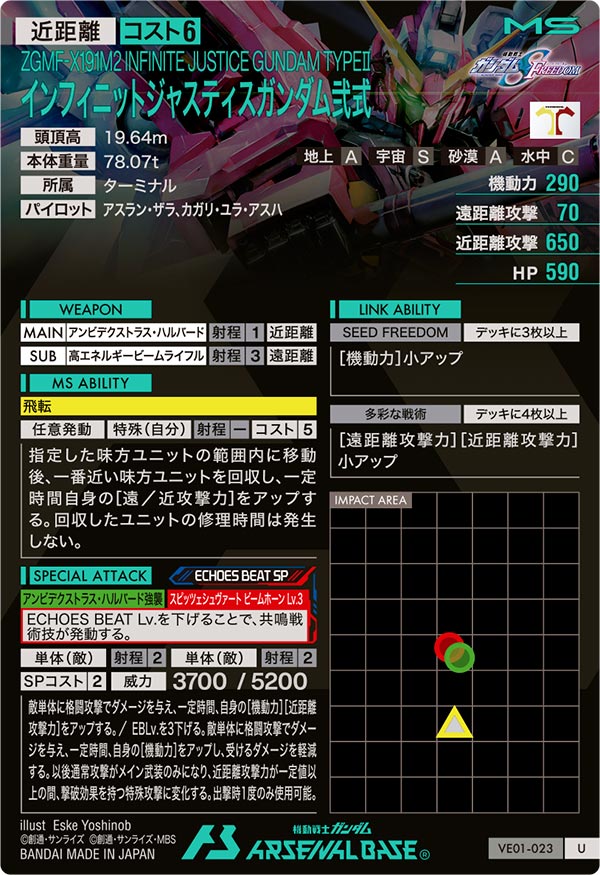 インフィニットジャスティスガンダム弐式