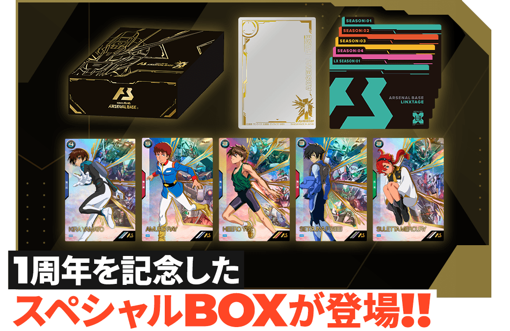 機動戦士ガンダム アーセナルベース1st Anniversary box